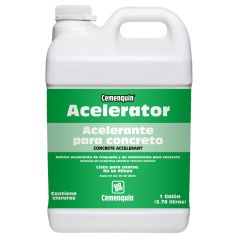 Acelerante para Concreto Acelerator 1 Galón Cemenquin