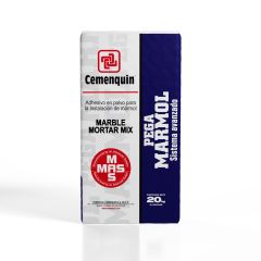 Adhesivo Pega Mármol 20 kg Cemenquin