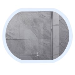 Espejo de Baño LED Touch 80 x 60 cm EL8060C Allapsa