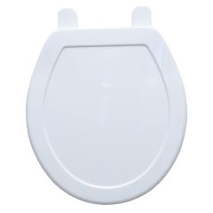 Asiento para Sanitario Redondo Frente Abierto con Tapa 42 cm Coflex