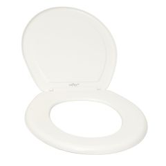 Asiento para Sanitario Redondo Frente Cerrado con Tapa Coflex