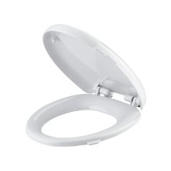 Asiento para Sanitario Versatile Alargado Cierre Lento Blanco Corona