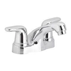 Mezcladora para Lavabo 4 Pulgadas con Palanca Aluvia Cromo Corona