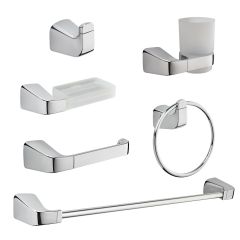 Kit de Accesorios Cascade X6 Cromo Corona