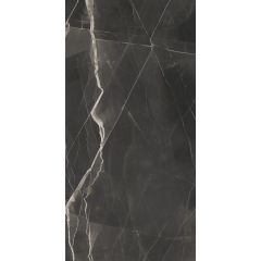 Piso Calacatta Black 60 x 120 cm Negro Satinado Rectificado