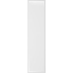 Azulejo Charlot 7.5 x 30 cm Blanco Brillante