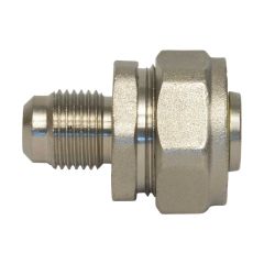 Adaptador flare PE-AL-PE 3/8" x 3/8" FLARE