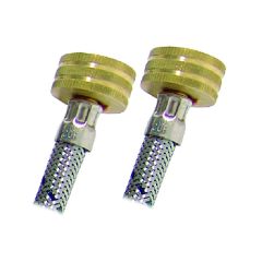 Manguera flexible para lavadora acero inoxidable 3/4" x 3/4"