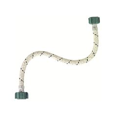 Manguera Flexible para Agua Vinilo Blanco 1/2" X 1/2" 55 cm