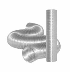 Conducto de aluminio para secadora boiler o extractor 3" x 8"