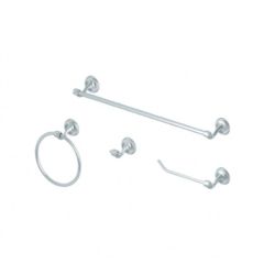 Juego de accesorios para baño cromo
