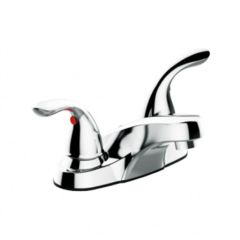 Mezcladora para lavabo cromo 4'' GL-D301