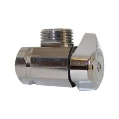 Llave de Control para Agua Cromo Angular