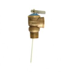 Válvula de Alivio para Boiler Dorado