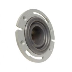 Brida para desagüe cromo 3'' corta