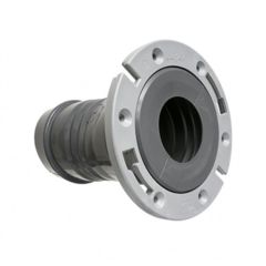 Brida para desagüe gris 4''