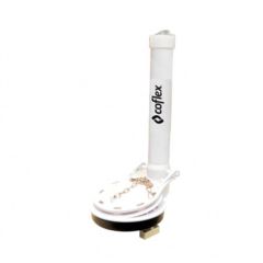 Válvula de Descarga para Tanque de Sanitario Blanco 76 mm (3") — Para Sanitario de Una Pieza