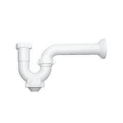 Trampa para lavabo / fregadero blanco — Tipo P