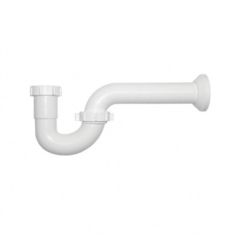 Trampa para lavabo / fregadero blanco — Sin Registro 1-1/2"