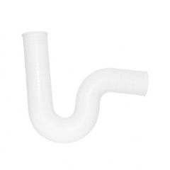 Trampa para lavabo blanco
