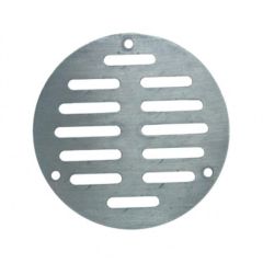 Rejilla para coladera de acero inoxidable 4"