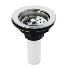 Contracanasta Básica para Fregadero con Anillo de Acero Inoxidable Coflex