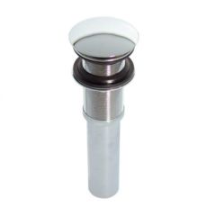 Contra Tapón Push para Lavabo Niquel