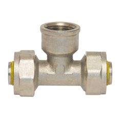 Tee PE-AL-PE hembra 1/2" x 1/2" x 1/2" FNPT
