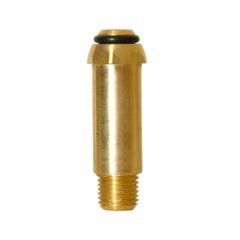 Punta pol roscada "o" ring para gas — rosca 1/4" NPT