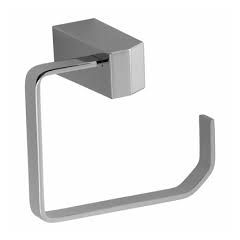 Toallero de argolla QUADRO Acero Inox