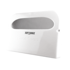 Dispensador de Cubreasiento Sanitario Blanco Duty Works