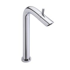 Monomando Bamboo alto para lavabo con desagüe de push