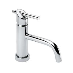 Monomando Nuva para lavabo cromo 8" con contra push