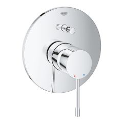 Monomando para Regadera y Tina Essence sin Válvula con Desviador Cromado Grohe