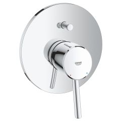 Monomando Concetto para Regadera y Tina con Desviador Cromo Grohe