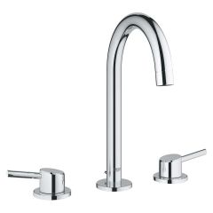Llave Concetto para Lavabo Cromo 8" con Manerales