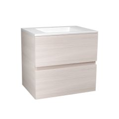 Gabinete para Baño Primmo 60 cm 2 Cajones Nevis con Lavabo Helvex