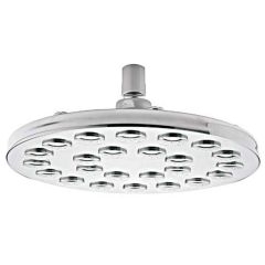 Regadera plato ancho cromo 10" de chorro fijo