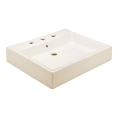 Lavabo Sobreponer 3p Con Rebosadero Lucerna M
