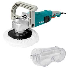 Combo pulidora + goggles de seguridad con extensión IUSA