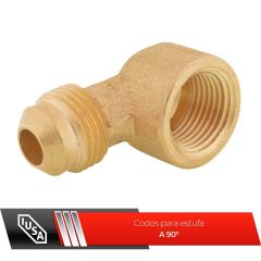 Codo Estufa R/Interior 10X10Mm NACOBRE