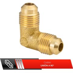 Codo unión 90° 5/16” x 5/16”