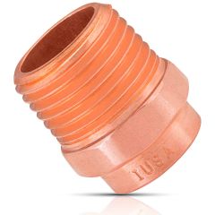 Adaptador Macho Cu Iusa 25Mm