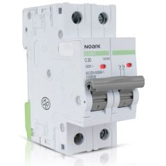 Interruptor termomagnético para riel DIN, 2 polos 10 A