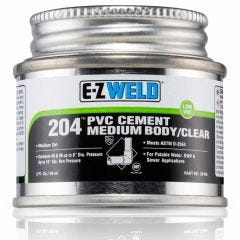 Cemento transparente para pvc c-80 modelo 204 de 60 ml