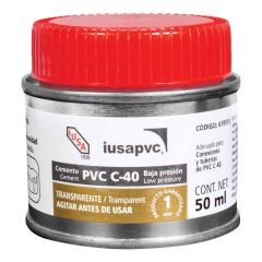 Cemento iusa mini cpvc dorado, (2oz) 50ml