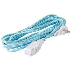 Extensión Eléctrica Trenzada IUSA, 16 AWG, 2 m Azul