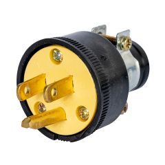 Clavija reforzada aterrizada 15a 125v iusa