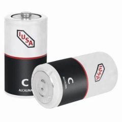 Pilas alcalinas tipo C IUSA 2 piezas