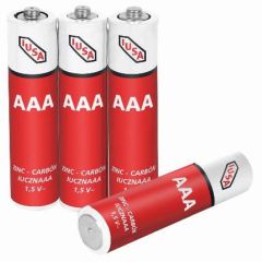 Pilas zinc - carbón AAA